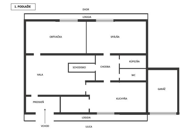 Priestranný 3-podlažný rodinný dom, pozemok 3544 m2