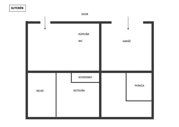 Priestranný 3-podlažný rodinný dom, pozemok 3544 m2