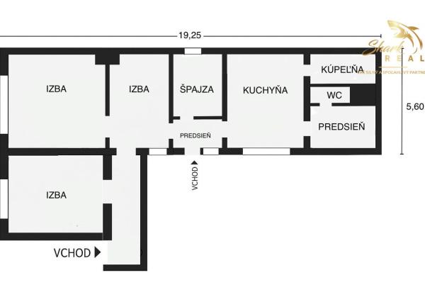 Rodinný dom s chatkou ideálny na rekonštrukciu v obci Považany