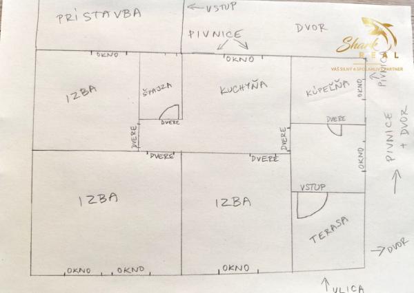 Exkluzívna cena! Príjemný rodinný dom neďaleko Zlatých Moraviec 