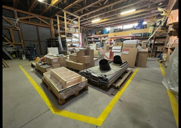 Skladový areál v priemyselnej oblasti v Nitre