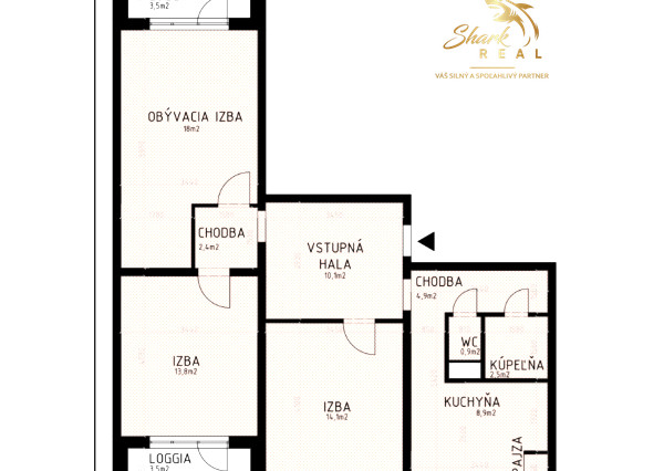 3i byt _ PREDAJ _ Žiadaná lokalita Petržalky