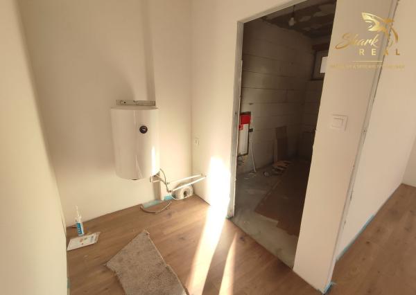 Byt v novostavbe so záhradou neďaleko tajchu Nová Baňa