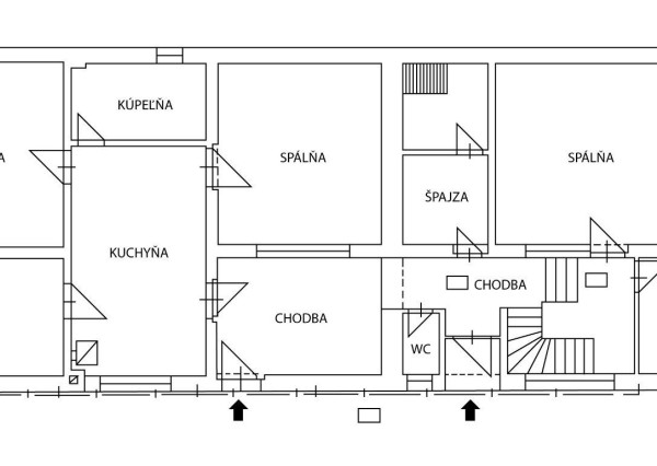 Čiastočne zrekonštruovaný dom vo výbornej lokalite s garážou