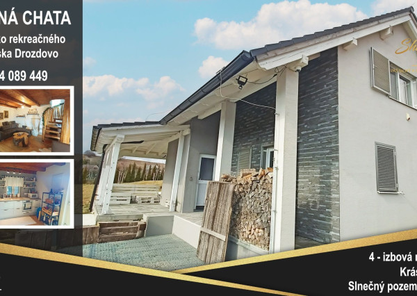 REZERVOVANÉ! Krásna novostavba neďaleko rekreačného strediska Drozdovo