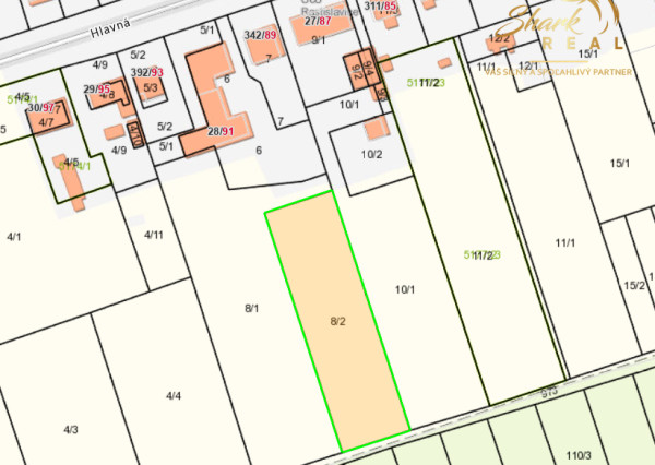 TOP PONUKA! Stavebný pozemok Rastislavice I 2884 m2