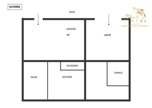 Priestranný 3-podlažný rodinný dom, pozemok 3544 m2