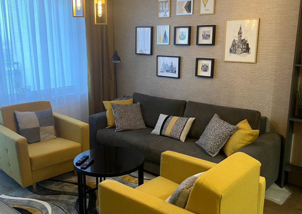 Štýlový 2-izbový byt s terasou a výhľadom na Dóm sv. Alžbety