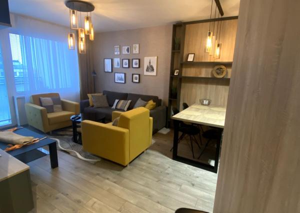 Štýlový 2-izbový byt s terasou a výhľadom na Dóm sv. Alžbety