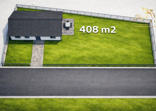 Slnečný rovinatý pozemok o výmere 408 m² v meste VRBOVÉ