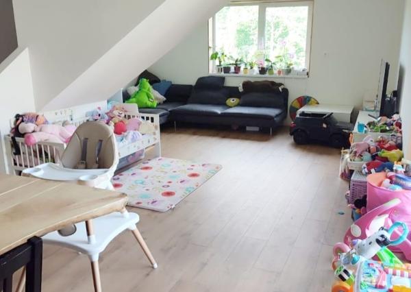 Byt v novostavbe so záhradou neďaleko tajchu a centra mesta