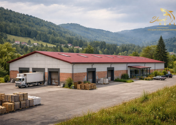 Výrobná hala v okrese Lučenec