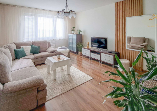 Zariadený 3 izbový byt - JUH