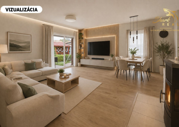 Moderný 3-izbový bungalov s garážou, dielňou a krásnou záhradou – Hôrka nad Váhom