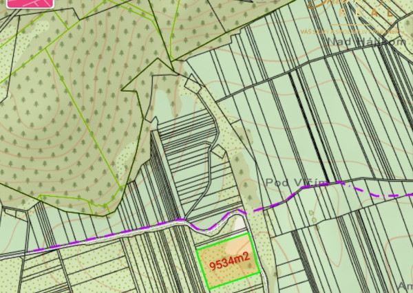 Pozemok v extraviláne obce Ižipovce – 9 534 m² | Investičná príležitosť s krásnymi výhľadmi