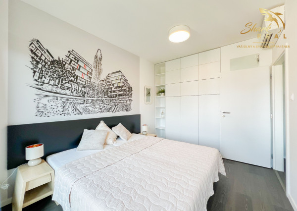 Terasa s výhľadom na celé mesto, všetko na skok | 2i, 47 m² | 7. posch. | Centrum Bratislavy