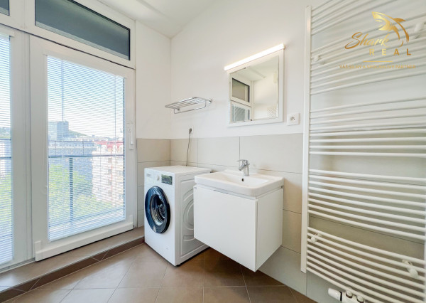 Terasa s výhľadom na celé mesto, všetko na skok | 2i, 47 m² | 7. posch. | Centrum Bratislavy