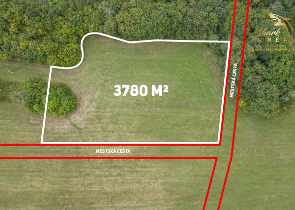 Únik do prírody len pár minút od Trenčína - pozemok 3 780 m²