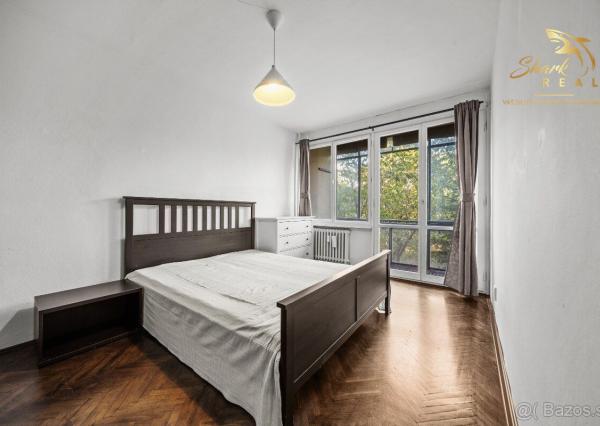 Na prenájom kompletne zariadený 2-izbový byt s balkónom a lodžiou – Komárnická, Ružinov
