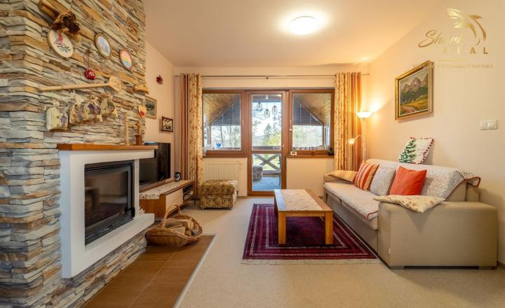 Štýlový apartmán s výhľadom na Tatranské štíty, Stará Lesná - fotografia 9