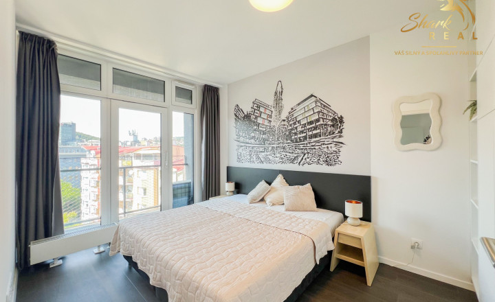 Terasa s výhľadom na celé mesto, všetko na skok | 2i, 47 m² | 7. posch. | Centrum Bratislavy - fotografia 6