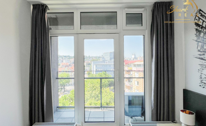 Terasa s výhľadom na celé mesto, všetko na skok | 2i, 47 m² | 7. posch. | Centrum Bratislavy - fotografia 8