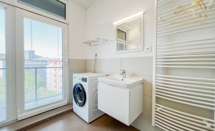 Terasa s výhľadom na celé mesto, všetko na skok | 2i, 47 m² | 7. posch. | Centrum Bratislavy - fotografia 11