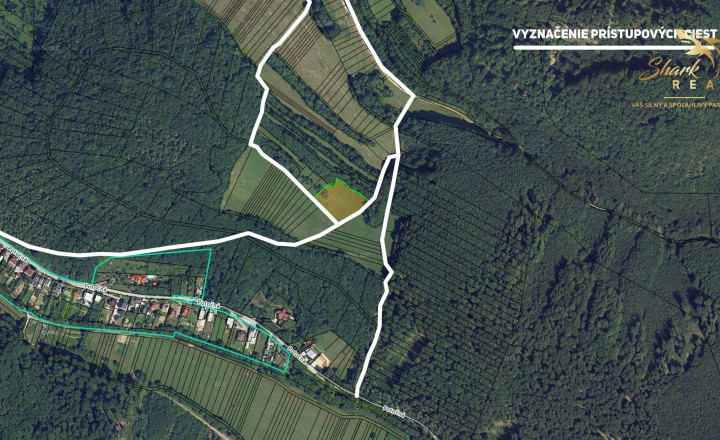 Únik do prírody len pár minút od Trenčína - pozemok 3 780 m² - fotografia 16