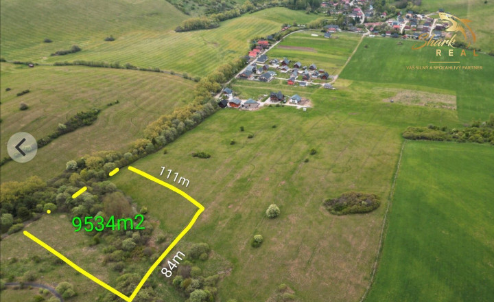 Pozemok v extraviláne obce Ižipovce – 9 534 m² | Investičná príležitosť s krásnymi výhľadmi - fotografia 3