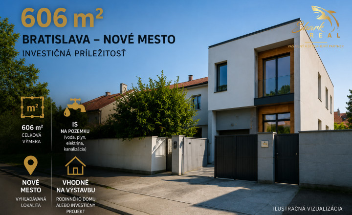 606 m² | Nové Mesto – Zátišie | investičná príležitosť - fotografia 1