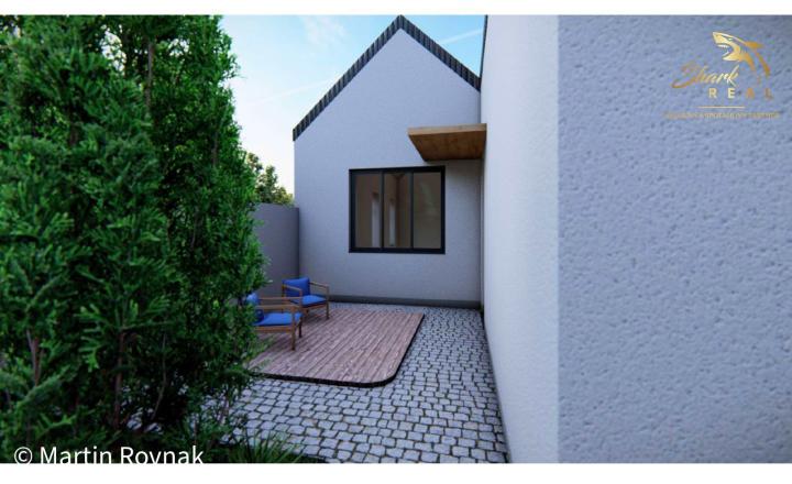 Rodinný dom s projektom a povolením v tichej časti Devínskej Novej Vsi - fotografia 12