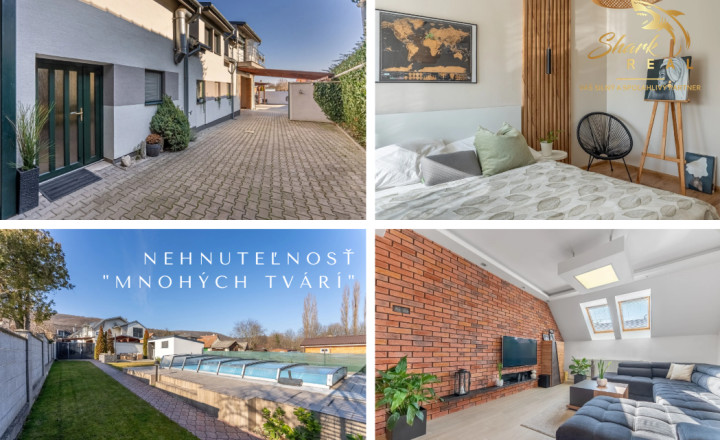 ***VÝNIMOČNÁ NEHNUTEĽNOSŤ LEN 20 km od Trnavy*** úžitková plocha 590 m2***veľký dvor s bazénom a wellnesom*** - fotografia 1