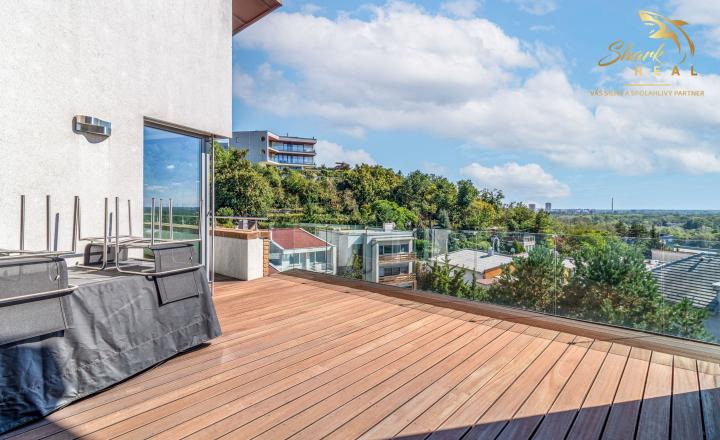 Panoráma Dunaja a Rakúska | 4i, 125 m² + terasy | Hradný kopec | Staré Mesto - fotografia 12