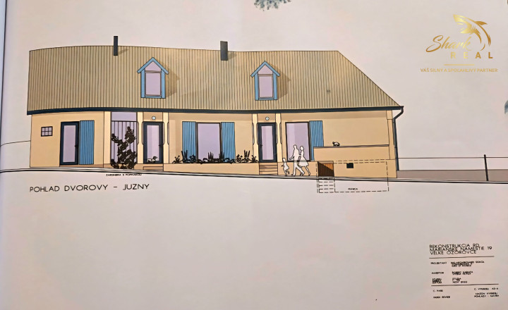 3-izbový tehlový dom s projektom a veľkým pozemkom (17,2 ára) | Veľké Ozorovce - fotografia 13