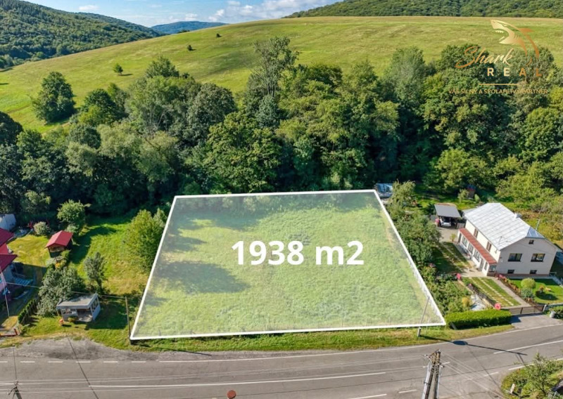 Väčší stavebný pozemok vo výmere 1938 m2 s možnosťou rozdelenia v tichej lokalite v obci Šandal, okres Stropokov.